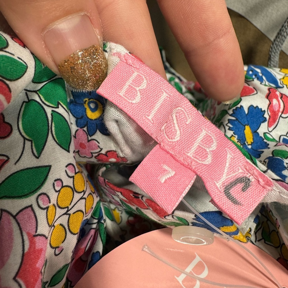 Bisby Flower Garden Girls Dress - Picture 3 of 4